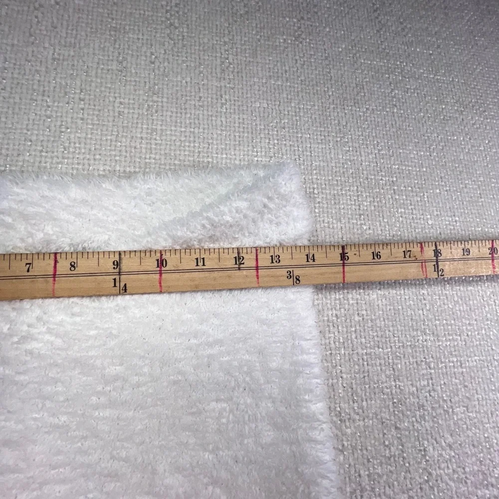 Aritzia The Group Babaton Fuzzy Cozy Lounge Joggers‎ White Women's Size Small